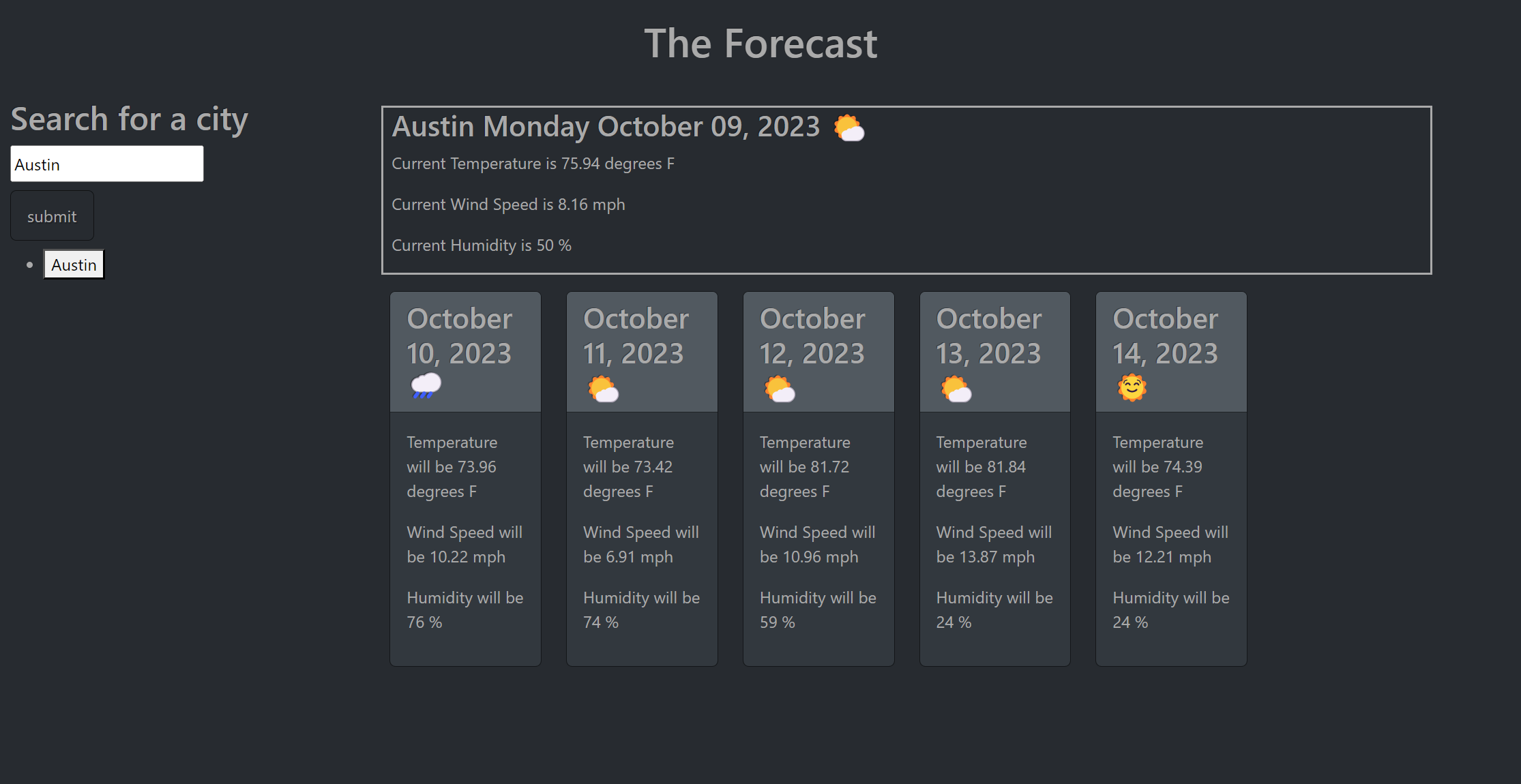 WeatherMan
